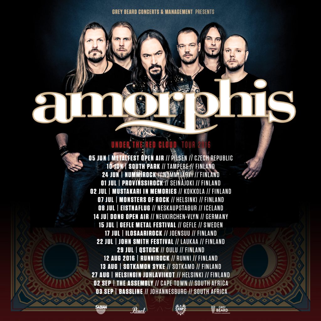 AMORPHIS kesä 2016 IG