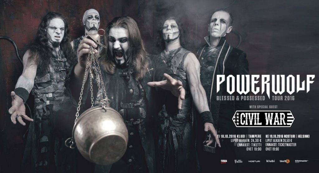 Metalliluola Powerwolf