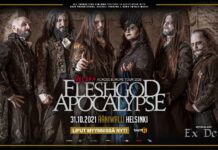 Fleshgod Apocalypsen ja Ex Deon konsertti Helsingissä lokakuussa 2021