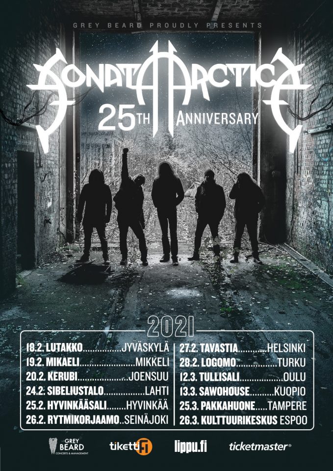 Sonata Arctica täyttää 25 vuotta