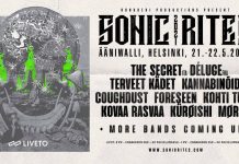 Sonic Rites 2021 on peruutettu