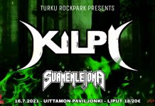 Kilpi ja Suamenlejjona yhteiskeikalle Uittamon Paviljonkiin 16.7.2021