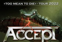 Accept starttaa ”Too Mean To Die” 2022 -kiertueensa tammikussa