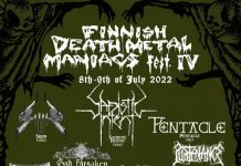 Finnish Death Metal Maniacs Fest julkaisi lisää esiintyjiä