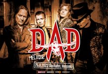 Hard rockin jättiläinen D-A-D saapuu pian Suomeen