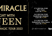 Queen-tribuuttiyhtye The Miracle – A Night With Queenin ”A Kind of Magic” -kiertue kiertää Suomea maaliskuussa