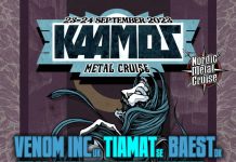 Kaamos Metal Cruise marssittaa Itämerelle kovan kattauksen syyskuussa, mukana muun muassa Venom Inc., Tiamat ja Baest