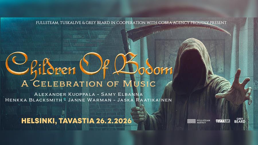 Children of Bodom juhlistaa musiikkiaan Tavastialla helmikuussa