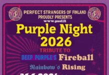 Purple Night 2026 juhlistaa Deep Purplea ja Rainbowta Helsingin On The Rocksissa tammikuussa 2026