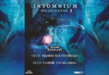 Insomnium Helsinkiin ja Tampereelle lokakuussa 2026