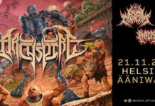 Kanadalainen teknistä death metallia soittava Archspire saapuu Helsinkiin marraskuussa