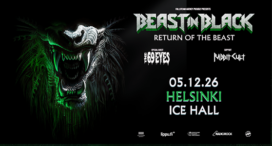 Beast In Black tekee paluun Helsingin jäähallin lavalle joulukuussa
