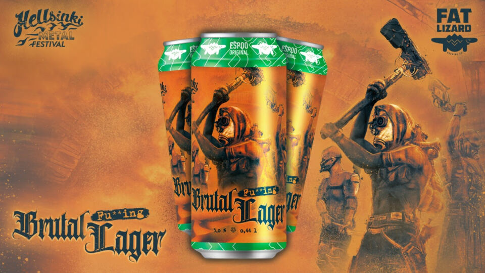 Eluveitie täydentää Hellsinki Metal Festivalin tämän vuoden ohjelmiston – Festivaalille oma Fat Lizard -panimon valmistama Brutal Fu**ing Lager -olut