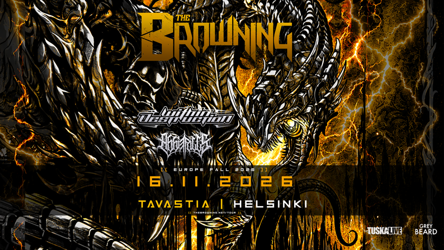 Amerikkalainen electronicore-trio The Browning saapuu Tavastialle marraskuussa