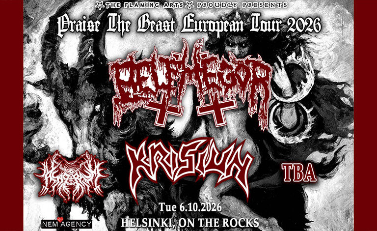 On the Rocksissa nähdään lokakuussa Belphegor, Krisiun ja Asagraum