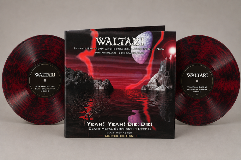 Waltari juhlii 40-vuotista taivaltaan Tavastialla syyskuussa ja julkaisee vihdoin vinyylinä YEAH! YEAH! DIE! DIE! Death Metal Symphony In Deep C – albumin
