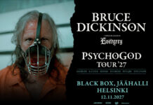 Bruce Dickinson saapuu Helsinkiin PsychoGod -kiertueellaan