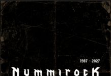 Nummirockin 40 vuotta yksiin kansiin – Juhlakirja Nummirock 1987–2027 – Suomen raskain kyläjuhla julkaistaan toukokuussa