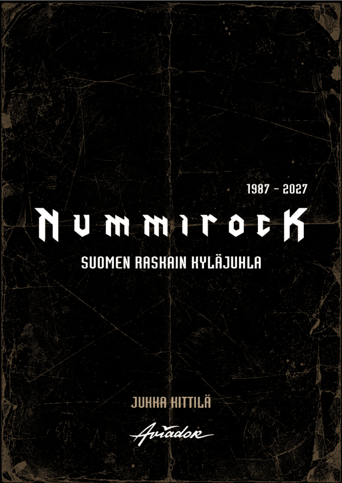 Nummirockin 40 vuotta yksiin kansiin – Juhlakirja Nummirock 1987–2027 – Suomen raskain kyläjuhla julkaistaan toukokuussa